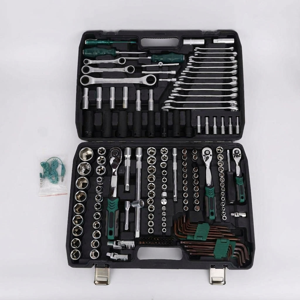 Natural S2 Bit Head 72-Tooth Ratchet Wrench Auto Repair Mechanical Repair Household Repair Sleeve Tool Set Hardware Toolbox