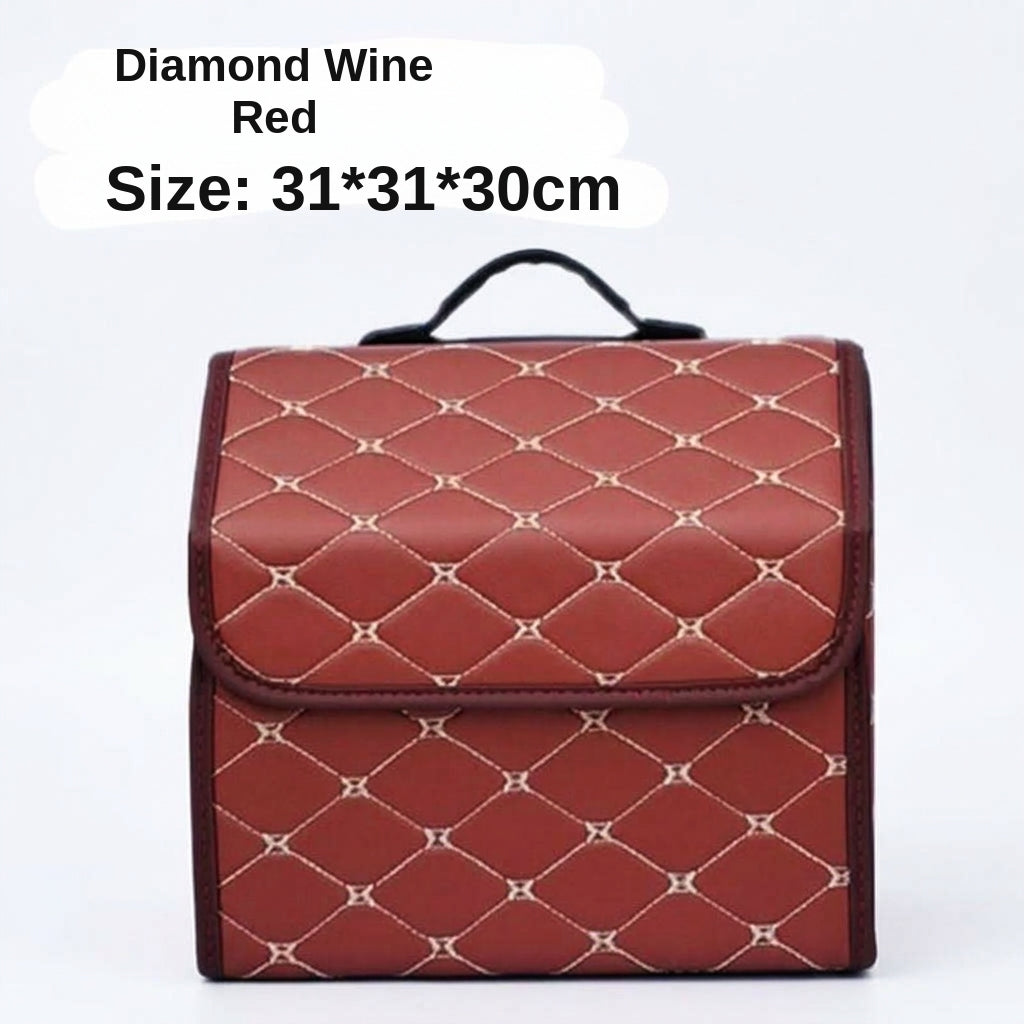 Wholesale cross-border car trunk folding storage boxes, camping storage boxes, outdoor picnic organizer storage boxes
