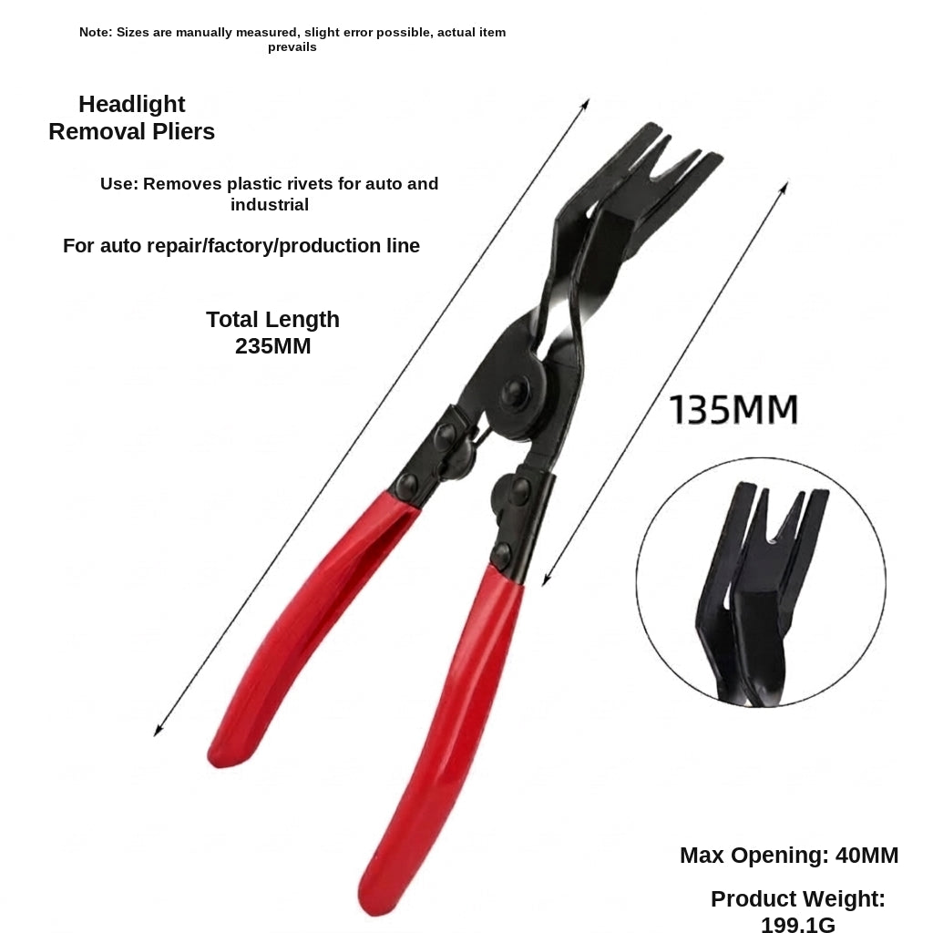 Cross-border automotive repair tool sets, gasoline pipe joint disassembly pliers, car ring separators, pipe bundle pliers, wholesale