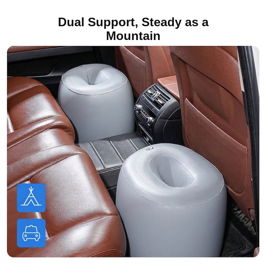 Sleeping car self-driving gear: folding bed rear seat pad, summer vacation bed Galaxy Deep Blue, rear seat sleeping essential, in-car air cushion