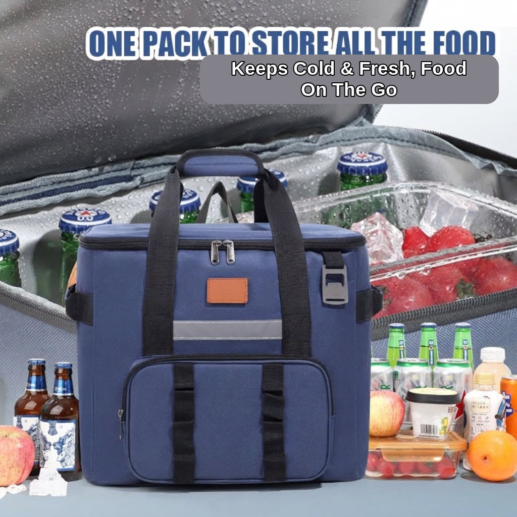 Insulated Picnic Cooler Bag - Multiple Colors