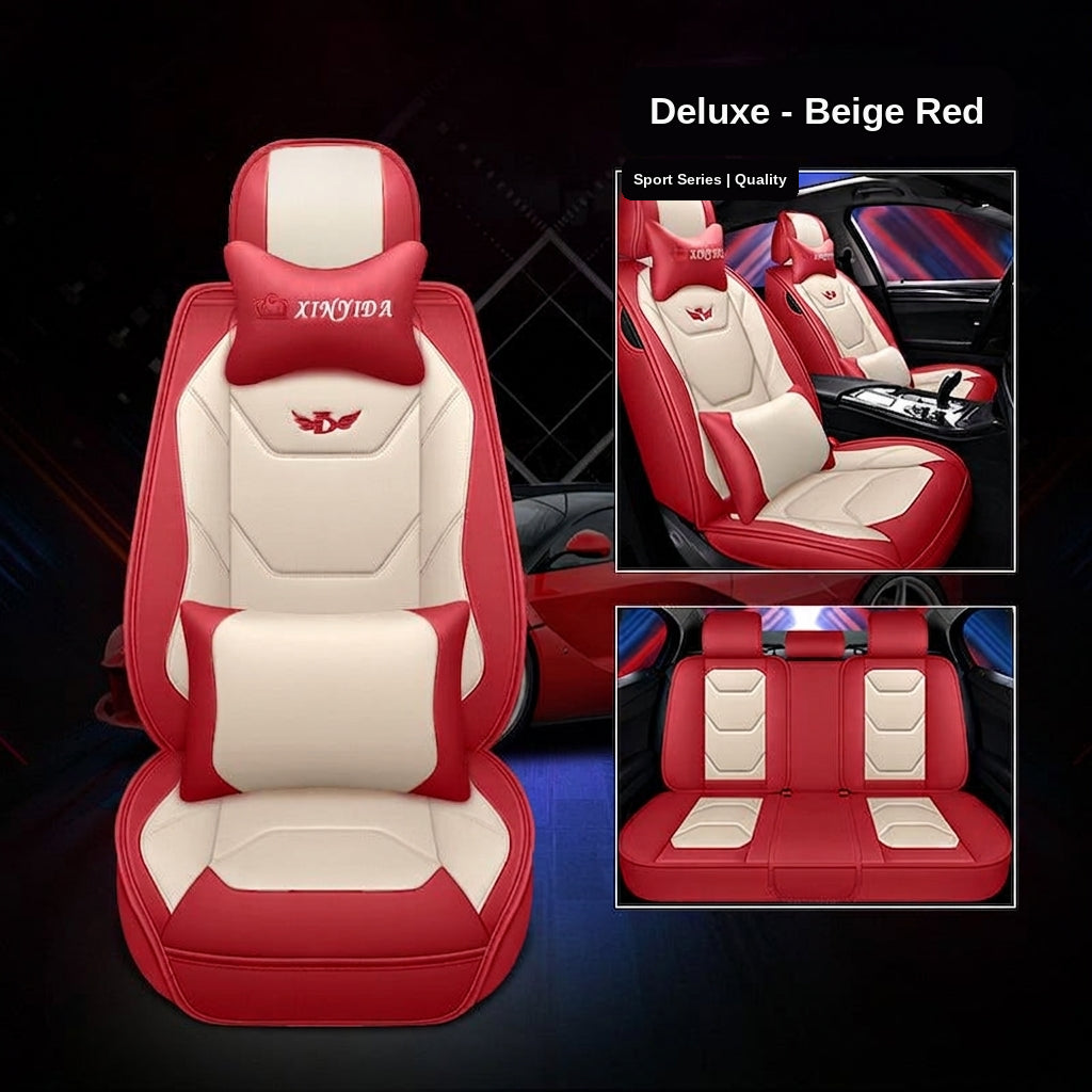 New car cushion leather all-wrap wear-resistant leather car seat cover is suitable for small car SUV car seat cover in all seasons
