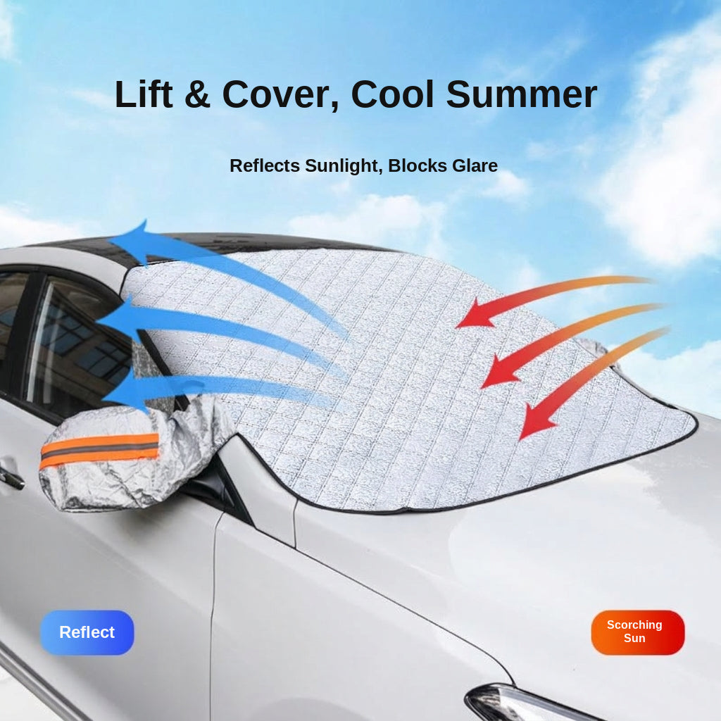 Car Windshield Snow Cover - Frost & Sun Protection