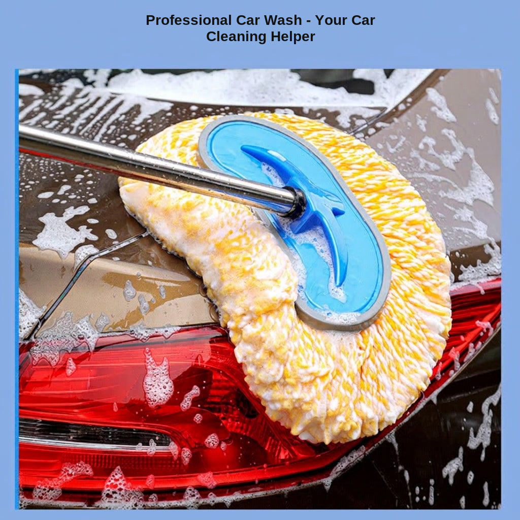 Car Wash Brush with Water Feed System