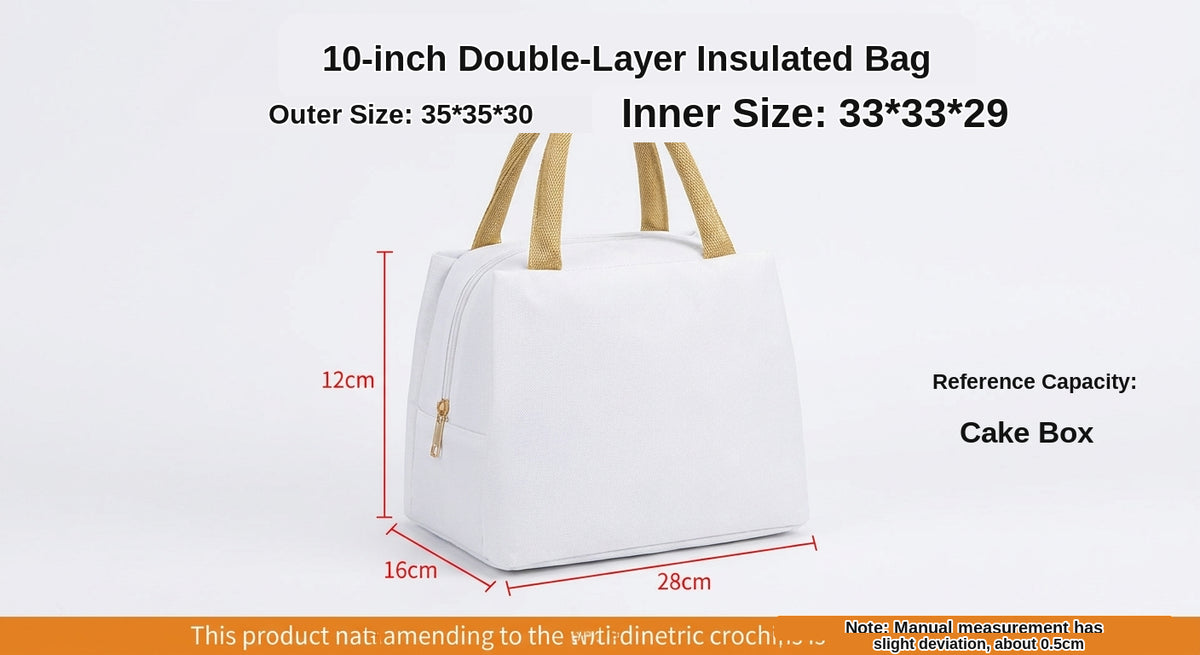 Insulated Cake Delivery Bag - Multiple Sizes