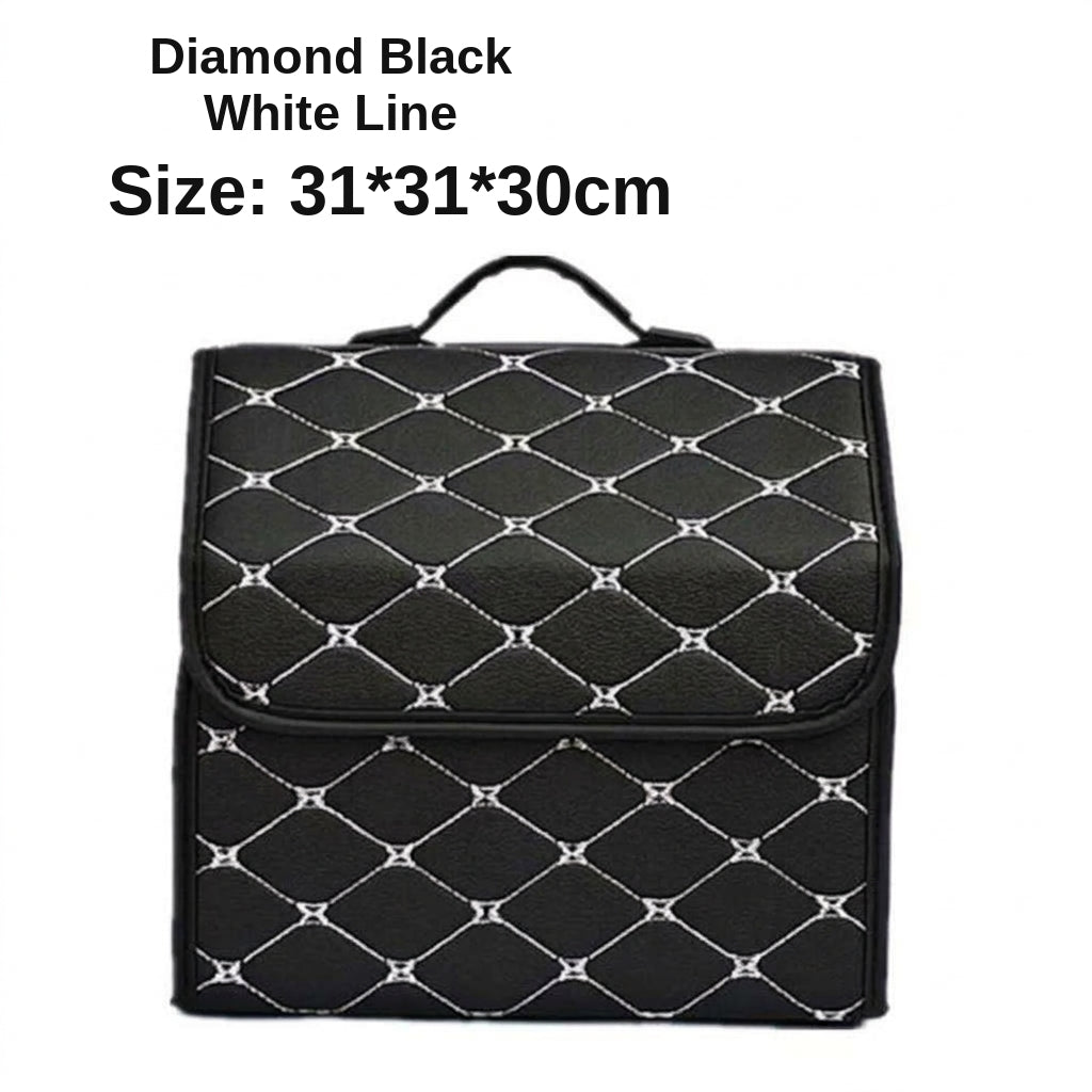Wholesale cross-border car trunk folding storage boxes, camping storage boxes, outdoor picnic organizer storage boxes
