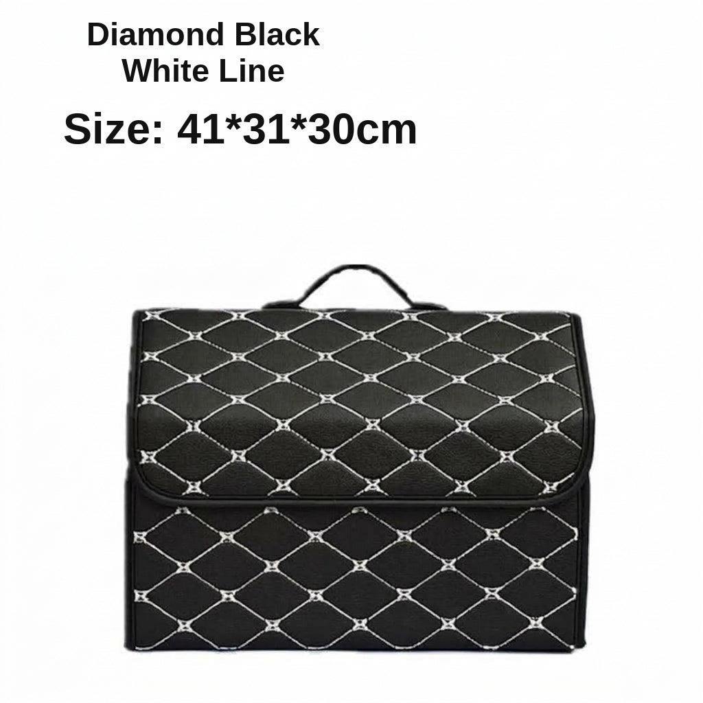 Wholesale cross-border car trunk folding storage boxes, camping storage boxes, outdoor picnic organizer storage boxes