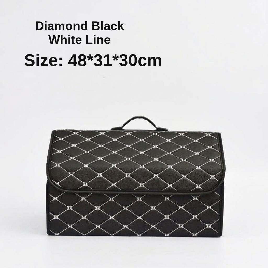 Wholesale cross-border car trunk folding storage boxes, camping storage boxes, outdoor picnic organizer storage boxes