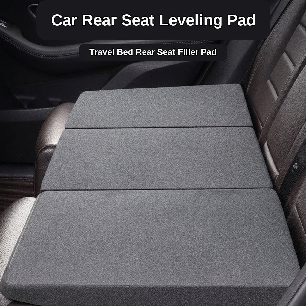 Car Rear Seat Leveling Mat Pad