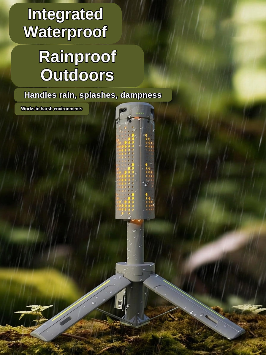 Camping Light with Telescopic Stand - Retractable