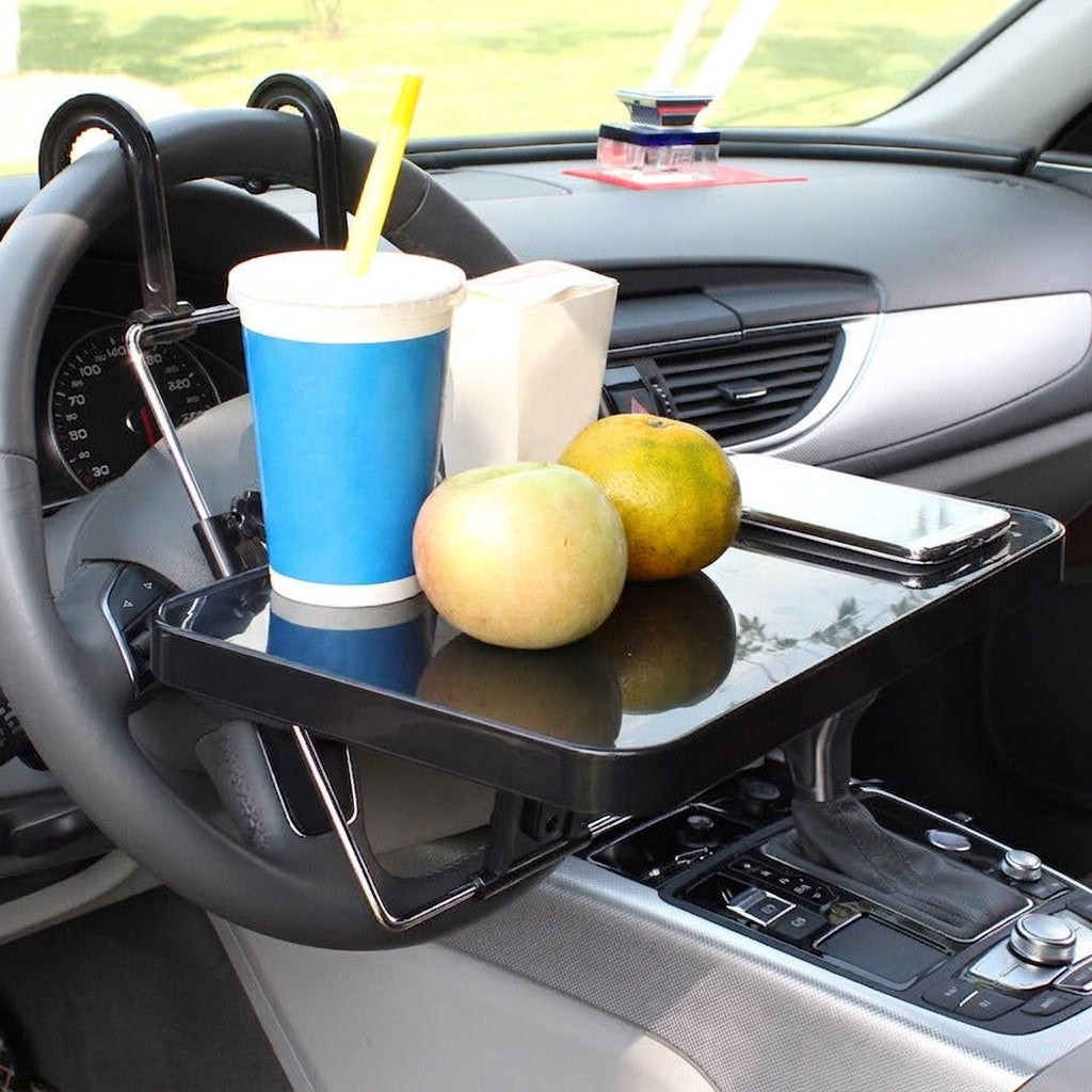 Car Mini Tabletop Foldable Dining Table Car Rear Seat Computer Car Rear Seat Study Table Laptop Stand