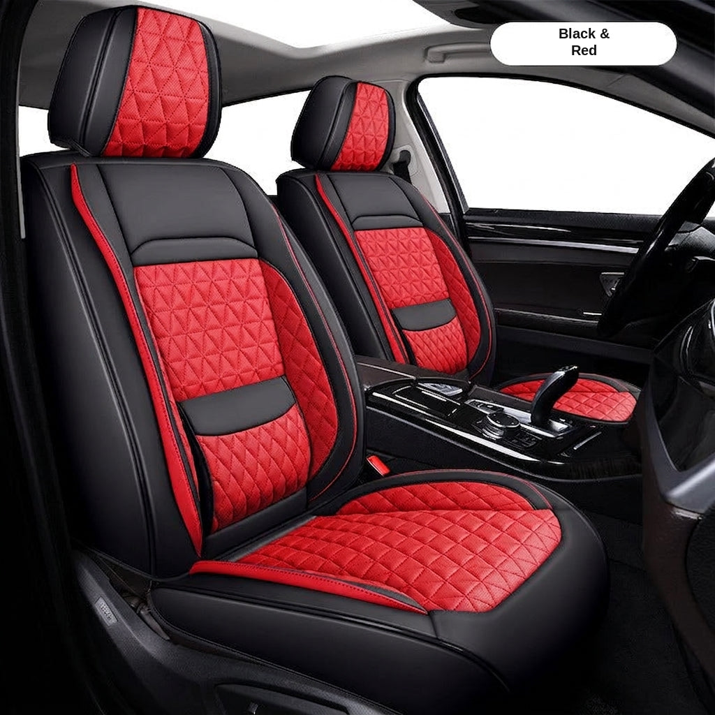 2025 new all-leather fixed lumbar wing Nappa leather car cushion all-season universal full-enveloping seat cover