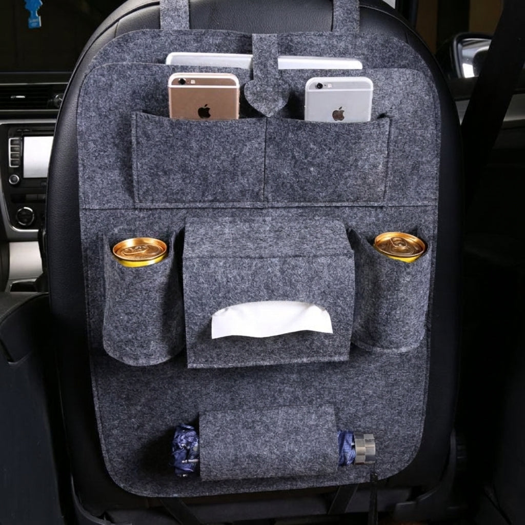 Car accessories car seat back storage bag multi-function back storage bag creative utility car hanging bag storage box