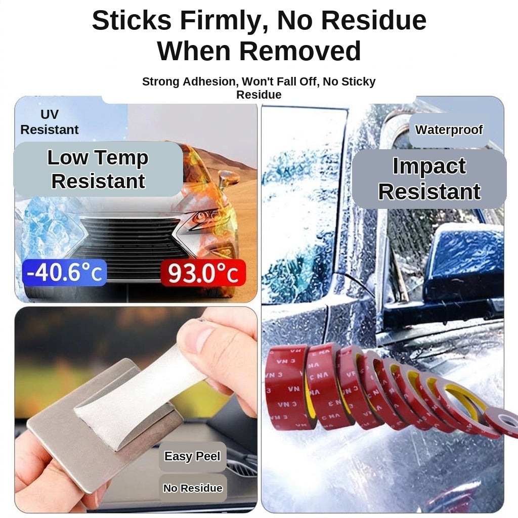 Cross-border hot-selling can be authorized for VN3 brand double-sided tape, strong traceless high-temperature resistant waterproof automotive fixing adhesive