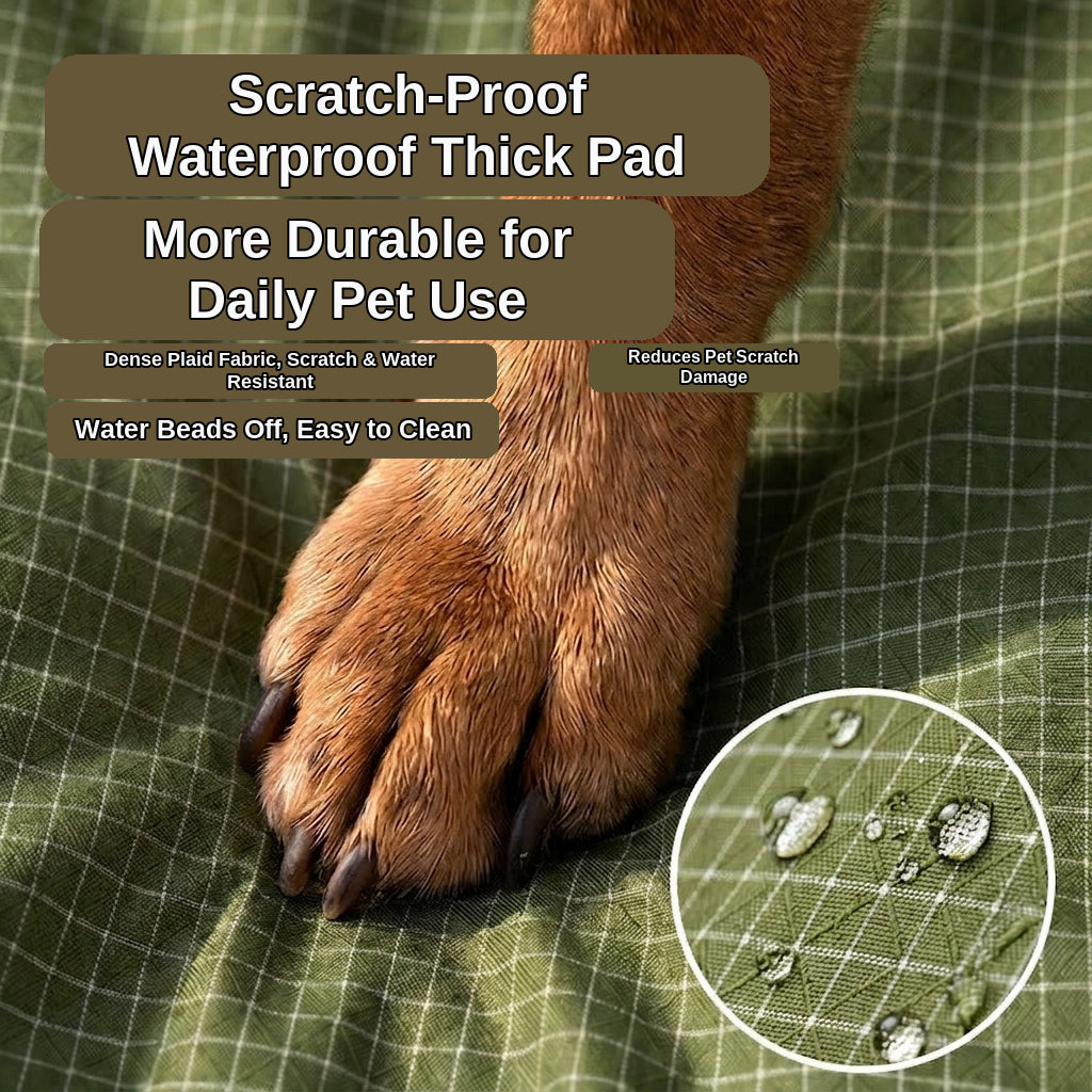 Water-repellent, dirt-resistant, scratch-resistant travel rear car dog bed, convenient for small, medium, and large dog pet supplies dog bed