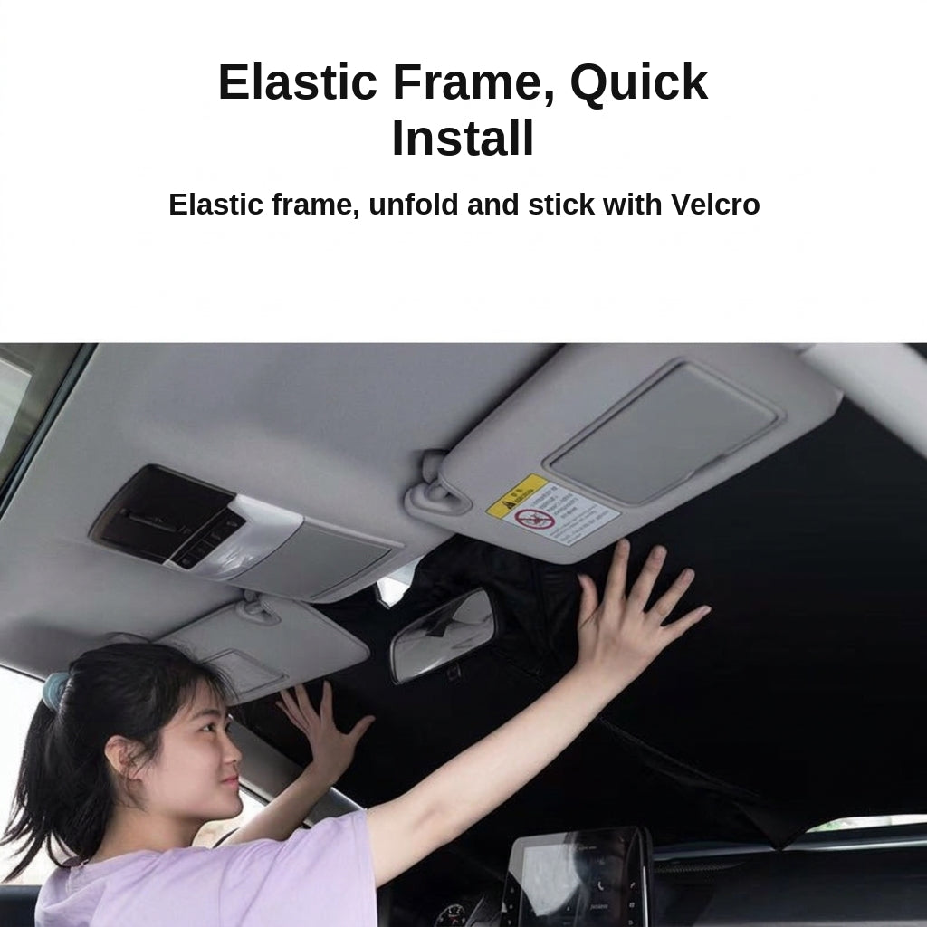 Car Sunshade - Fits Sedans & SUVs