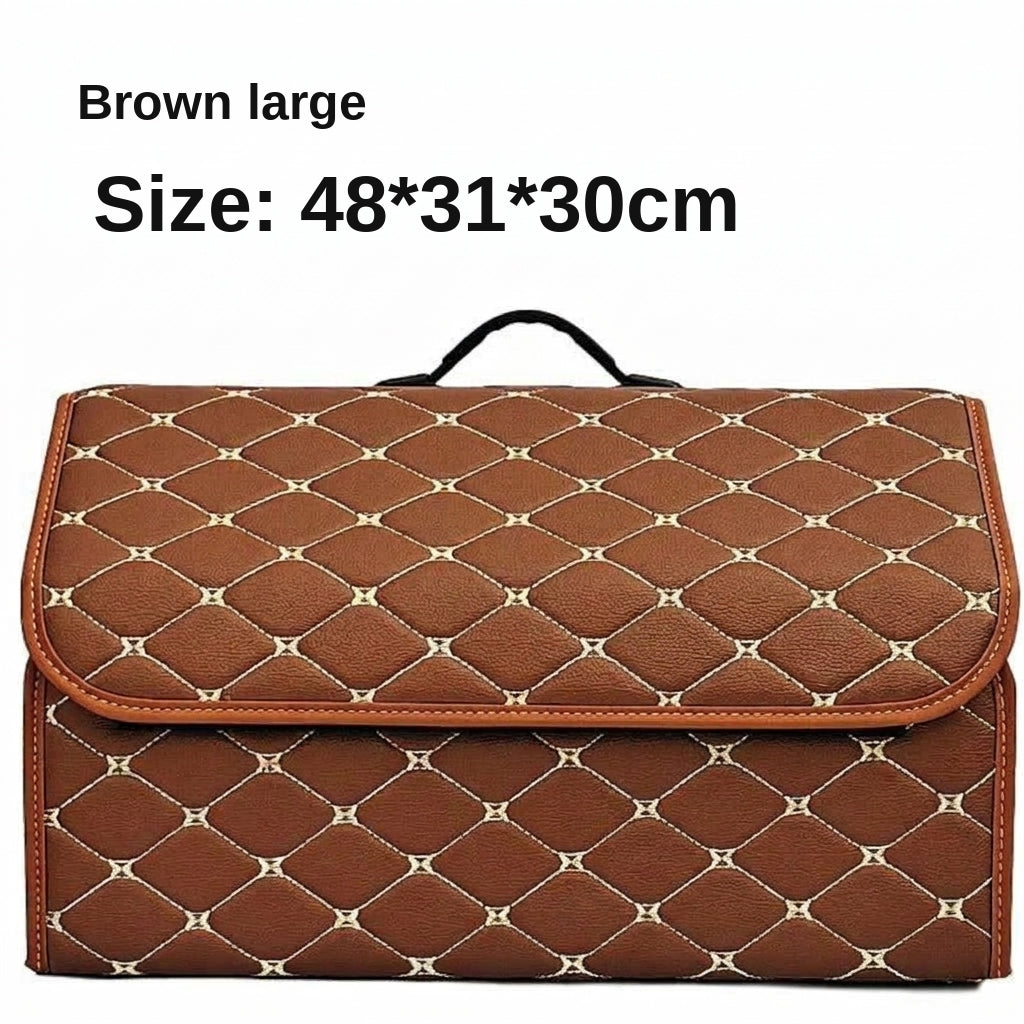Wholesale cross-border car trunk folding storage boxes, camping storage boxes, outdoor picnic organizer storage boxes