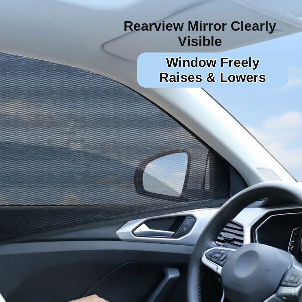 Car Window Mosquito Screen, Universal Fit