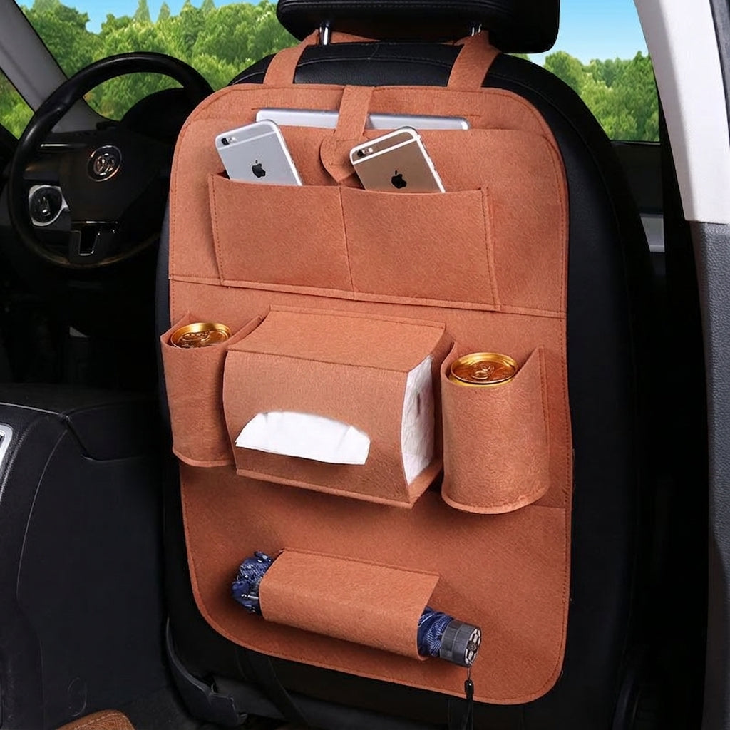 Car accessories car seat back storage bag multi-function back storage bag creative utility car hanging bag storage box