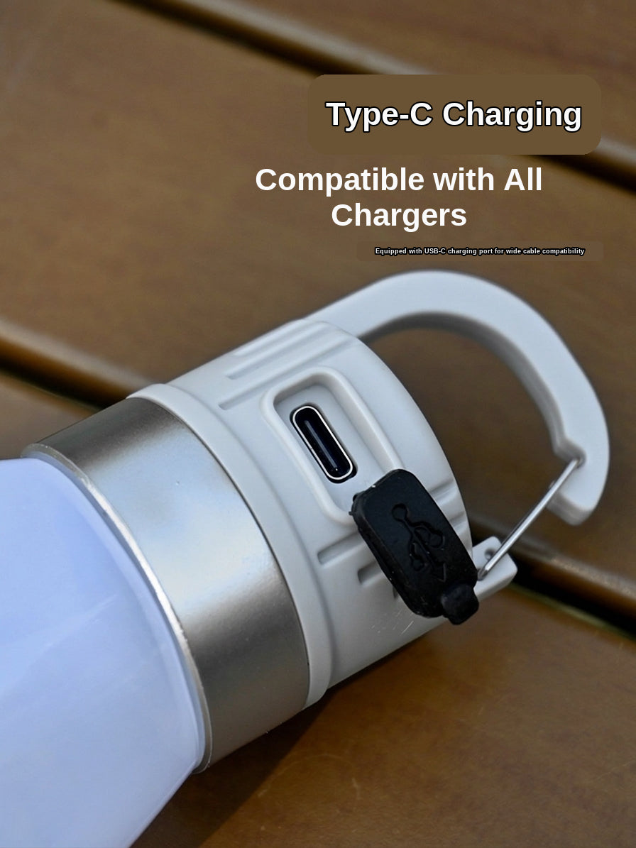 Portable Bottle Cap Light - Gray