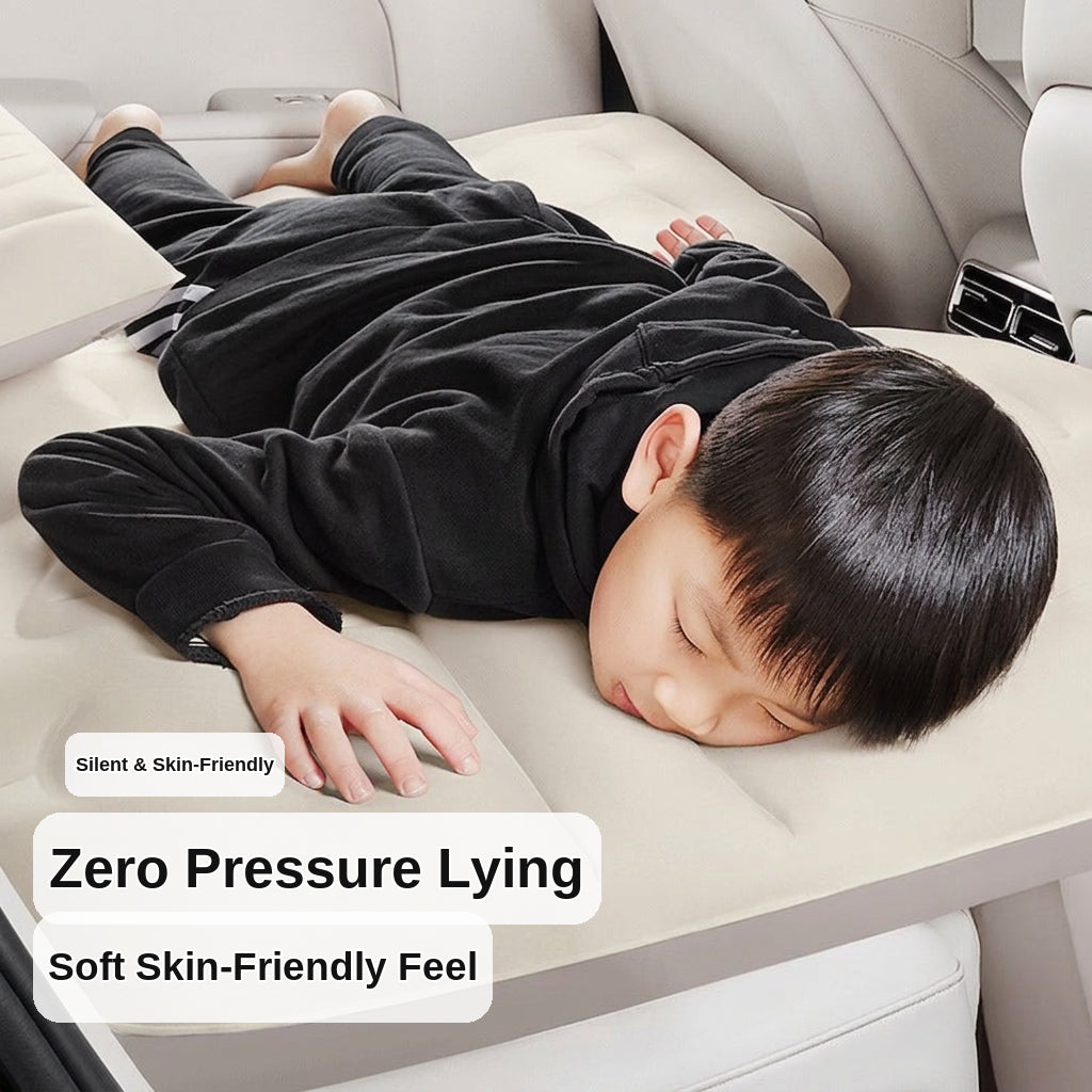 Car rear sleeping automatic travel mattress sedan air mattress car sleeping in the car portable intelligent AI car inflatable bed