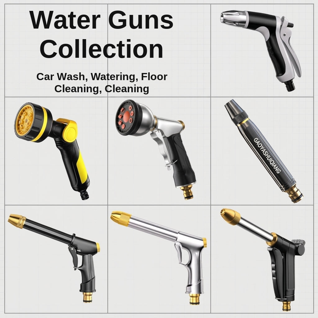 High-Pressure Water Gun Nozzle - Multiple Styles