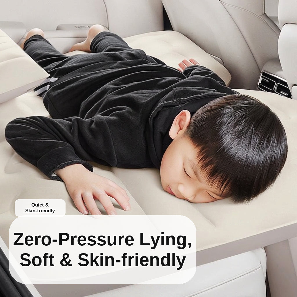Car rear sleeping mat travel bed car air mat tram automatic charging and discharging portable electric belt leveling inflatable bed