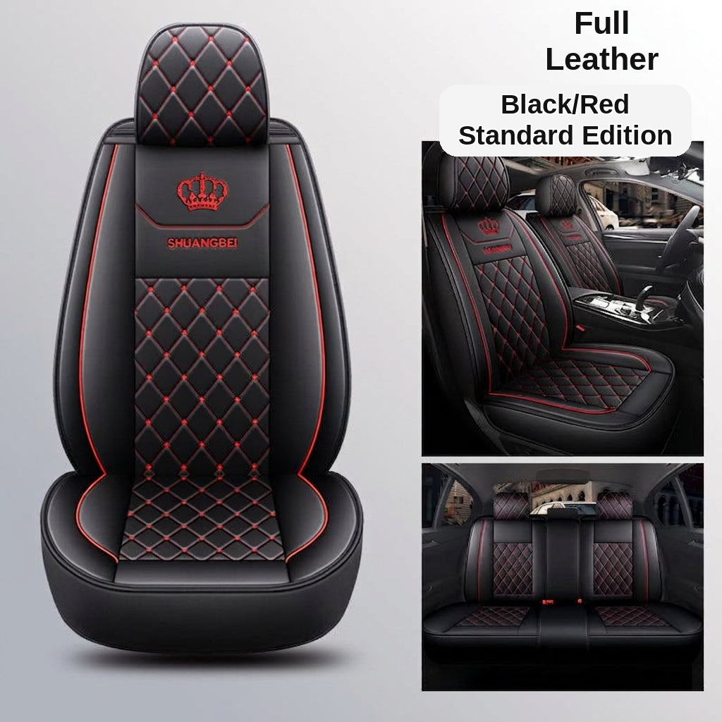 Cross-border new car seat cover, full leather full surrounding, four seasons universal cushion trolley seat cover special manufacturer wholesale