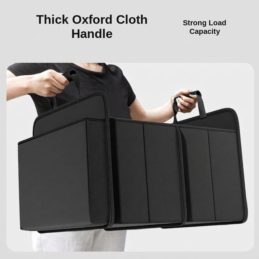 Car trunk storage box, cross-border trunk folding multifunctional Amazon bestseller, self-driving touring in-car storage box