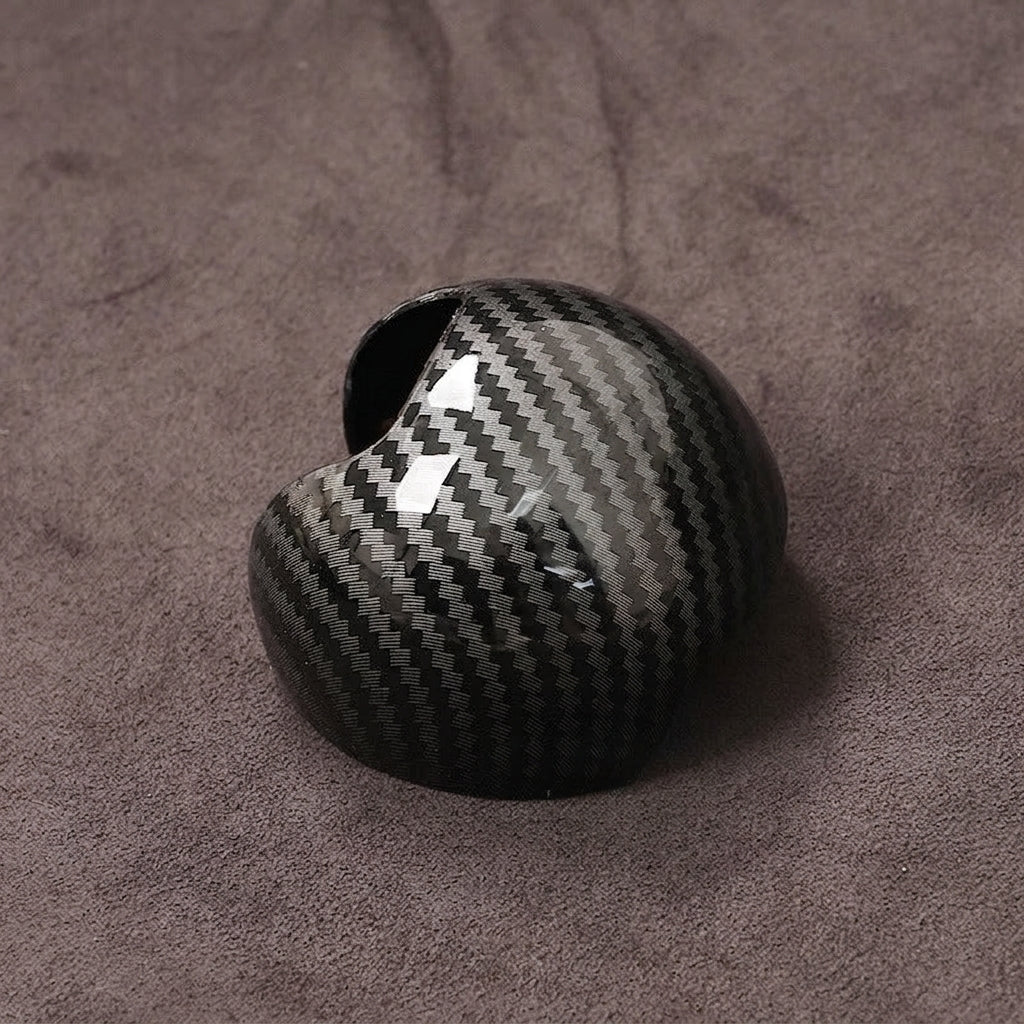 Suitable for Audi A6L A4L Q5LA3Q7Q2L gear shift cover, carbon fiber texture gear lever cover, and automotive interior modification