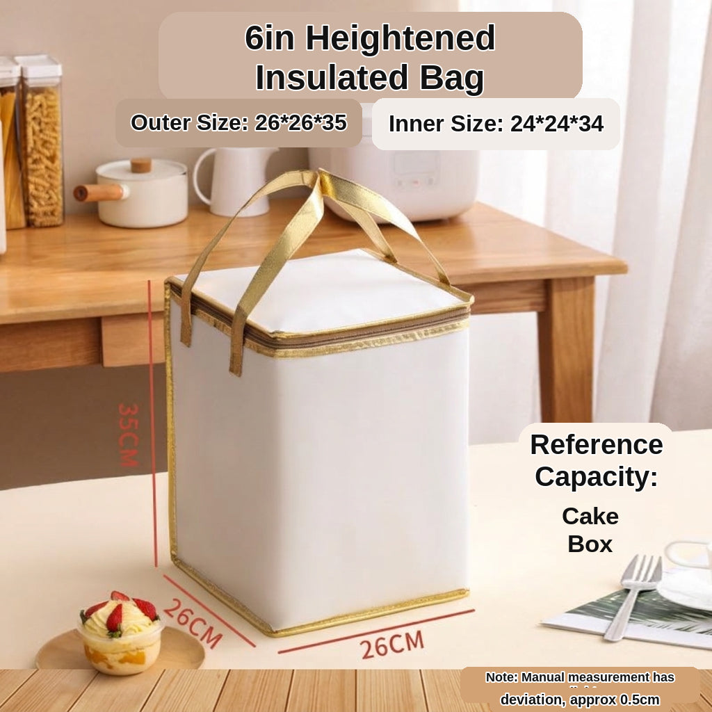 Insulated Cake Delivery Bag - Multiple Sizes