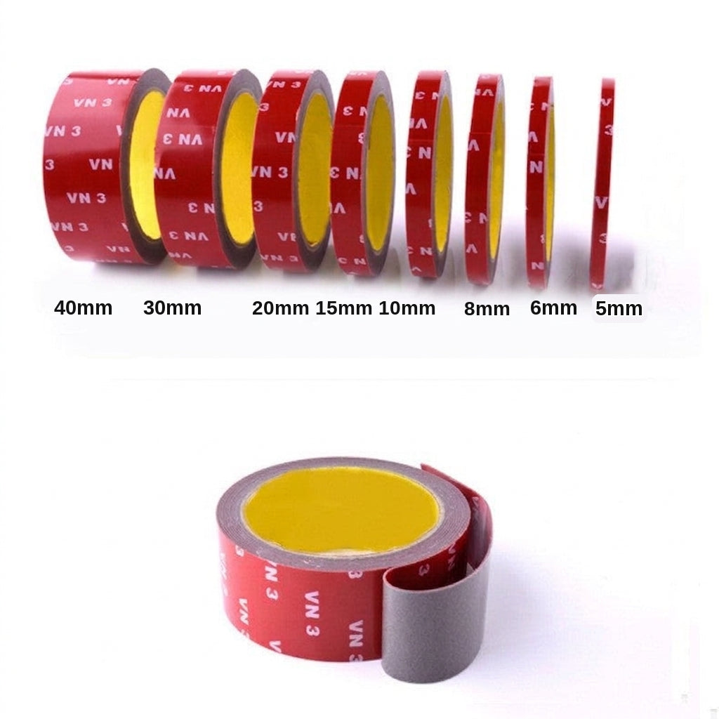 Cross-border hot-selling can be authorized for VN3 brand double-sided tape, strong traceless high-temperature resistant waterproof automotive fixing adhesive