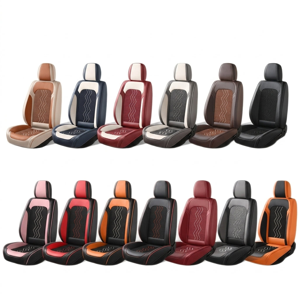 Bingsi car seat cushion light luxury all-inclusive Nappa leather car seat cushion new all-season five-seat universal car cushion cover wholesale