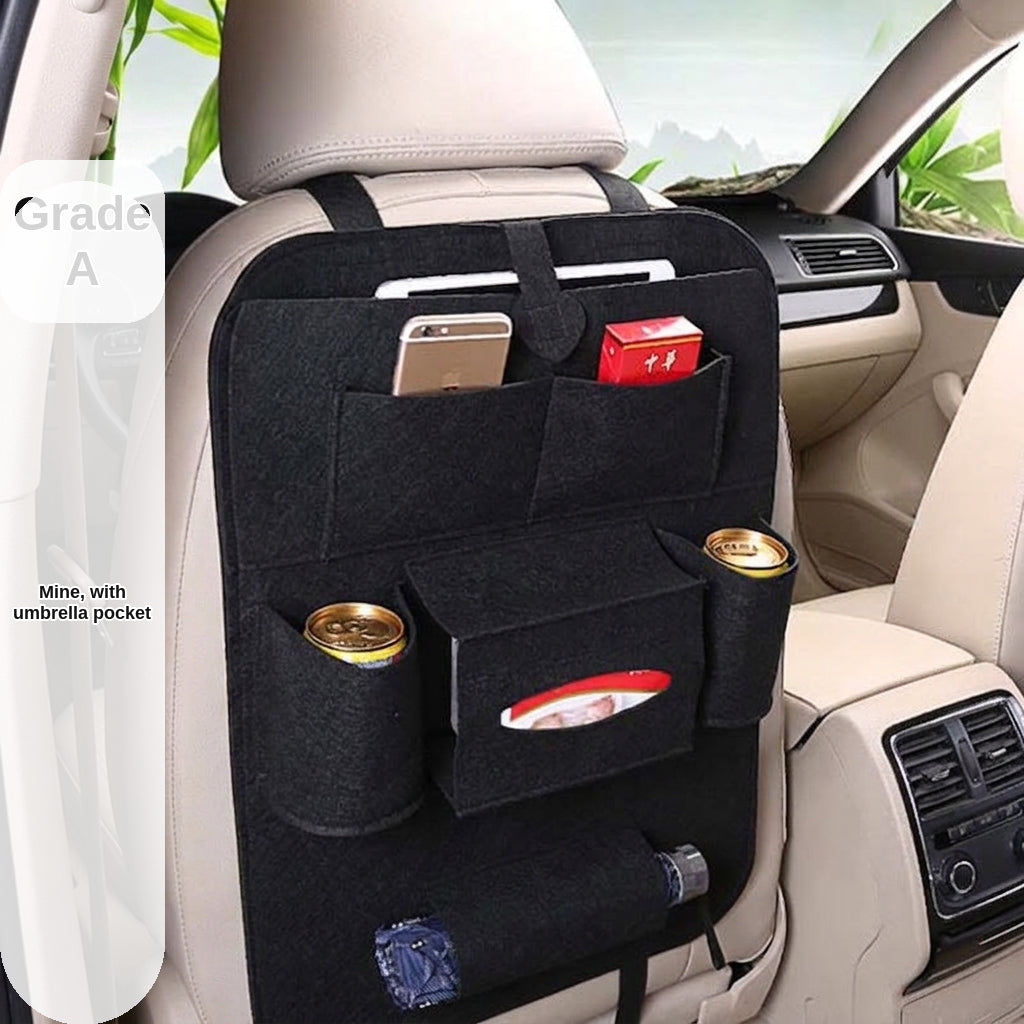 Car accessories car seat back storage bag multi-function back storage bag creative utility car hanging bag storage box