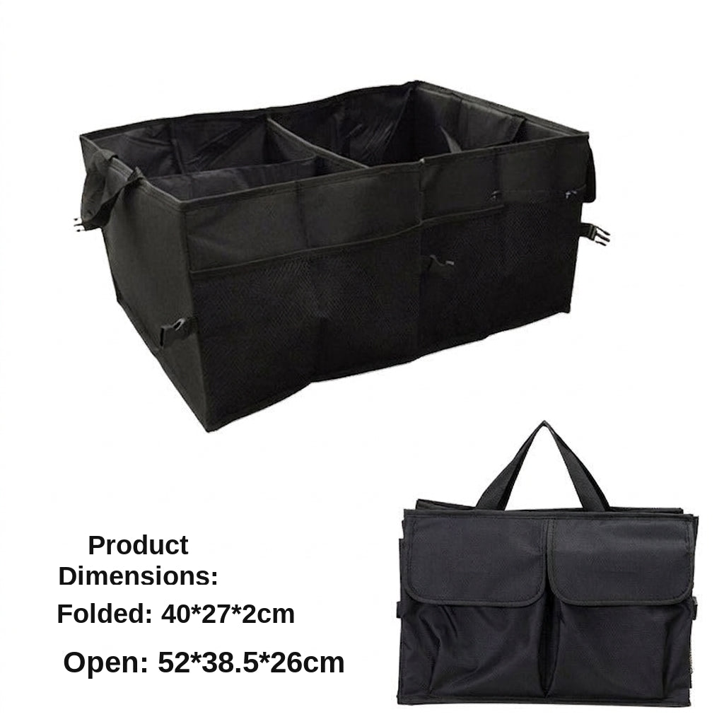 Cross-border cargo source: Oxford cloth for cars, trunk storage bags, multifunctional foldable storage boxes for car use, storage boxes