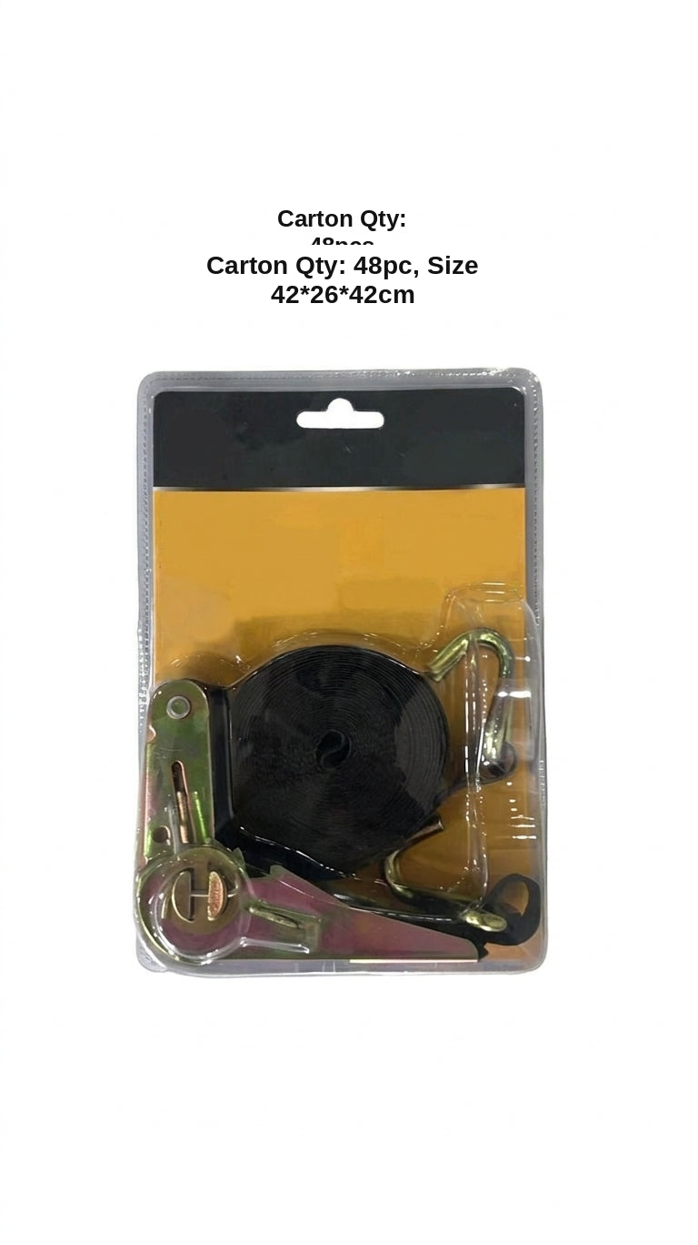 Ratchet Tie-Down Strap 5m x 25mm 500kg