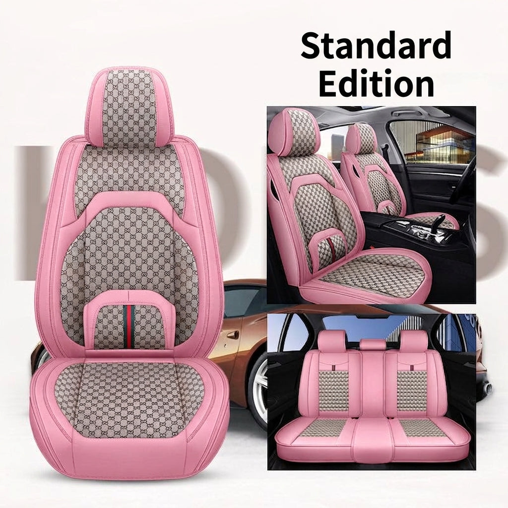 Car seat cushions are fully covered, all-season universal, five-seat small car seat cushions, reinforced waist belts, memory foam, and wholesale car seat cushions