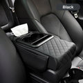 Armrest box raised pad, car cup holder, tissue box (Huotong Global · Light Custom) universal microfiber leather