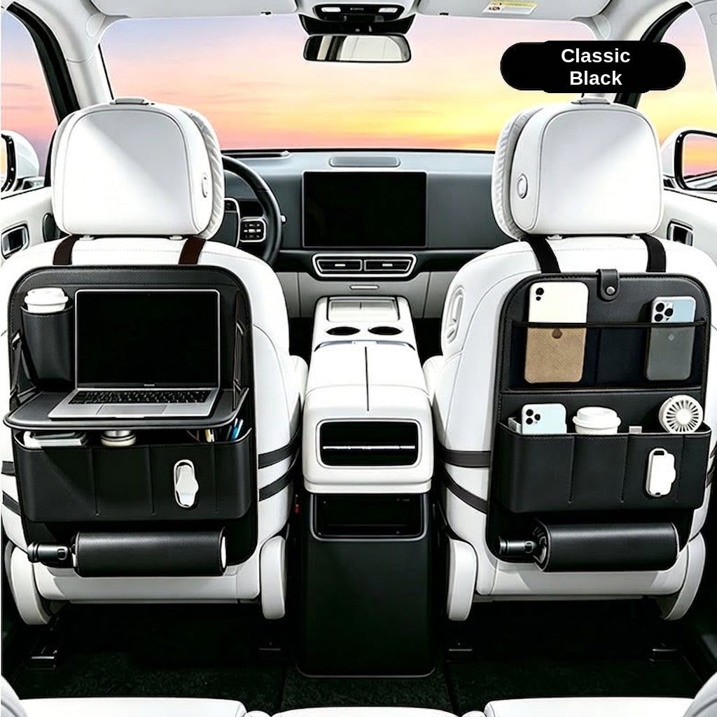 Car seat back storage bag, car hanging bag, small tabletop board seat, rear seat rear seat storage box, storage bag