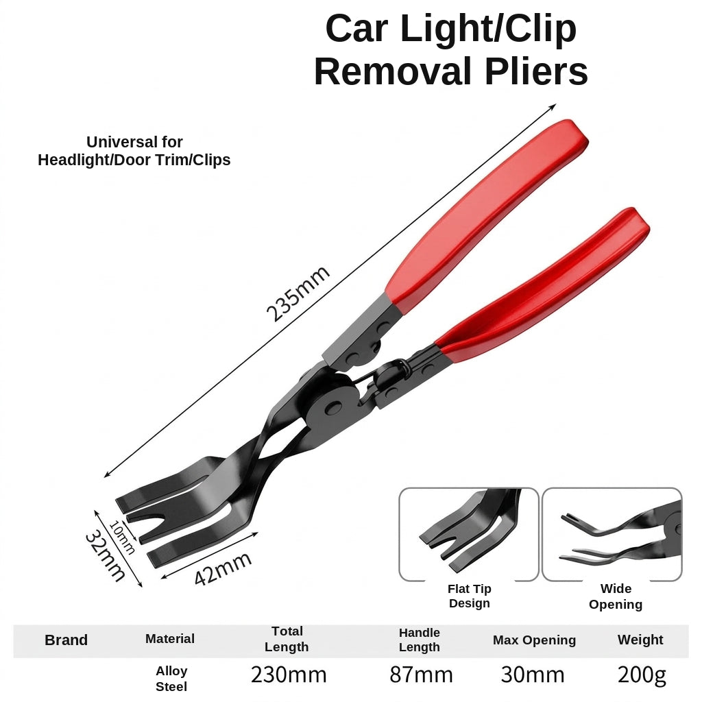 Lansheng car clip light opener pliers, headlight modification door panel audio system disassembly screwdriver, car tools, rivet car pliers