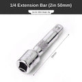 Extended extension rods 1 2 ratchet wrench connecting rods 3 8 conversion head universal sleeve joints small fly extension rod accessories