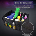 Cross-border cargo source: Oxford cloth for cars, trunk storage bags, multifunctional foldable storage boxes for car use, storage boxes
