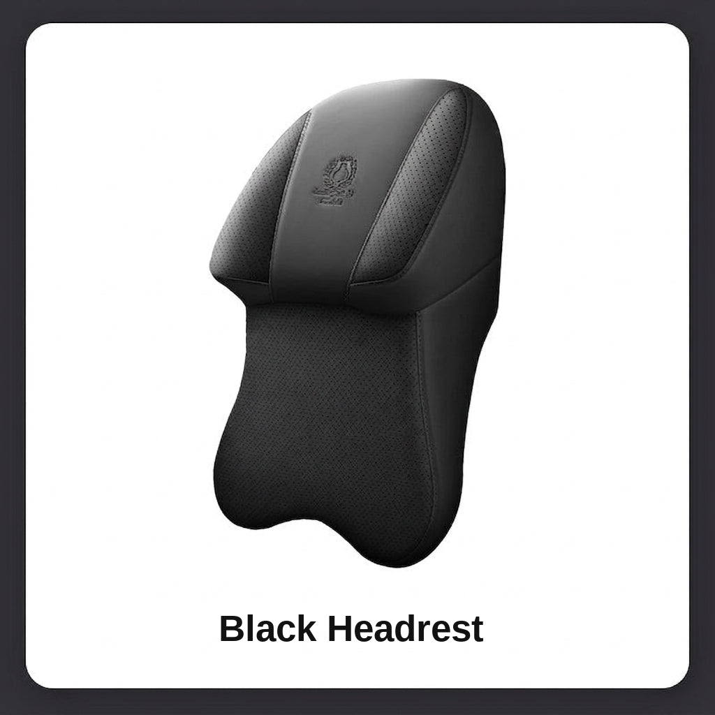 [Full leather on both sides] aviation-grade car neck pillow, memory foam, neck pillow, neck pillow in the car, car seat, neck pillow