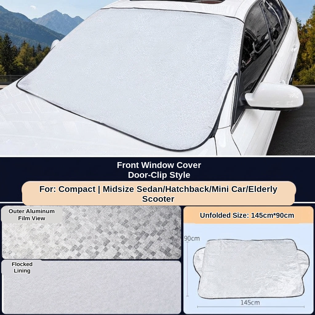 Car Windshield Snow Cover - Frost & Sun Protection