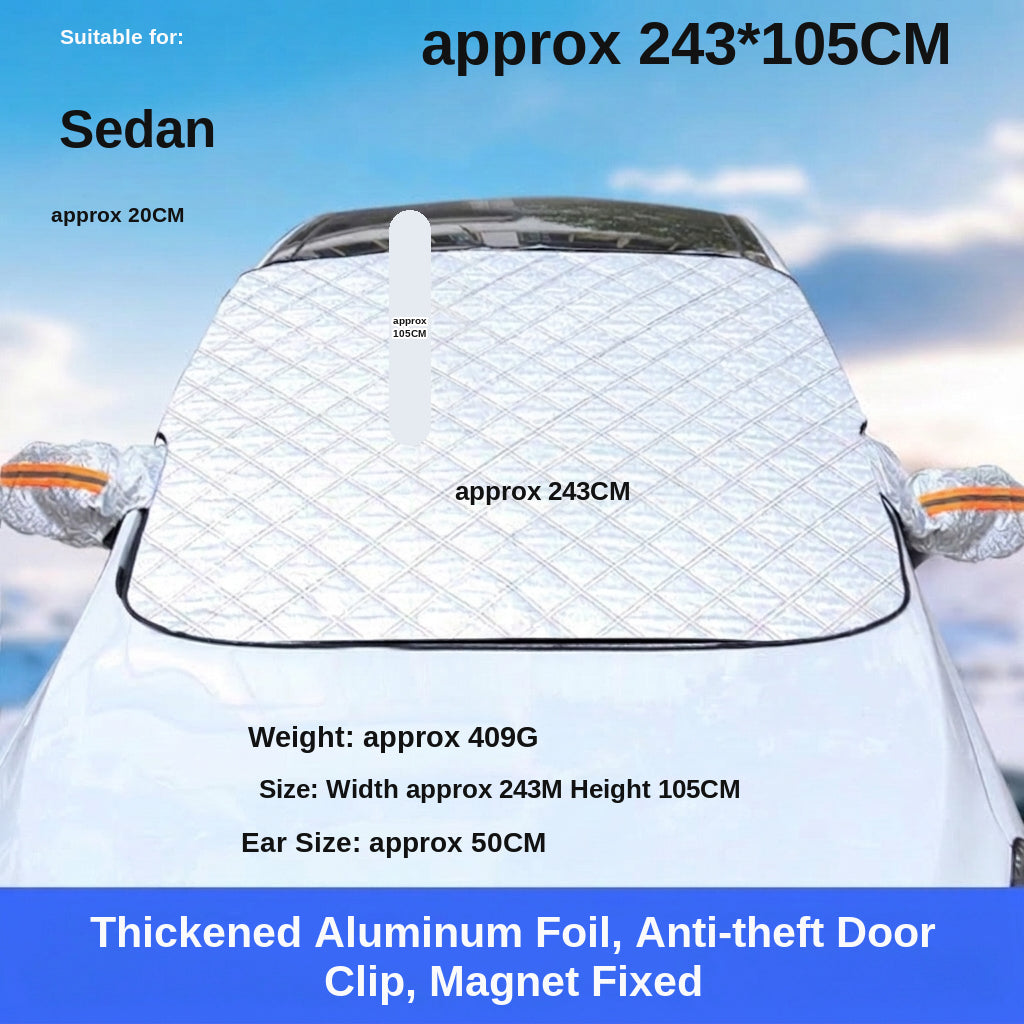 Car Windshield Snow Cover - Frost & Sun Protection