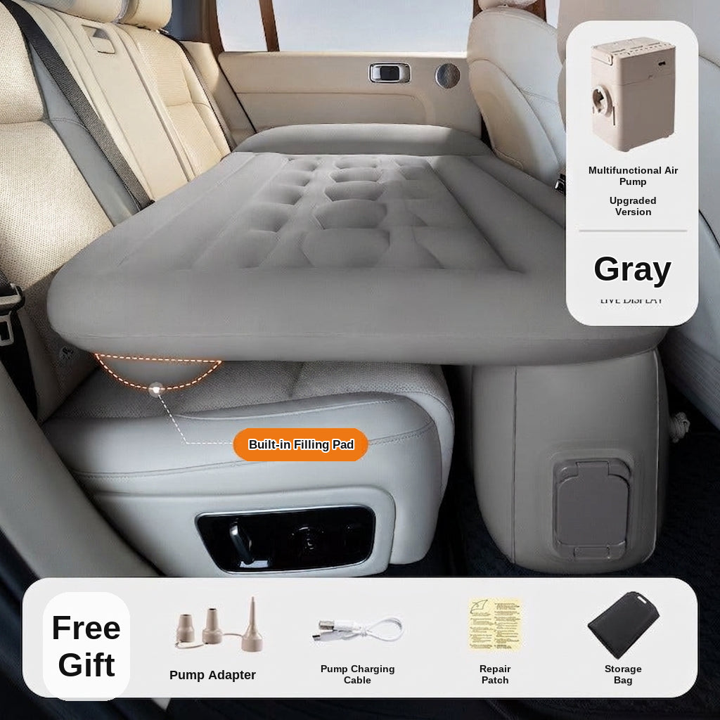 26 New Rear Seat Sleeping Essentials with Leveling Pad for Travel, Outings, Spring Outings, Outdoor Car Inflatable Bed