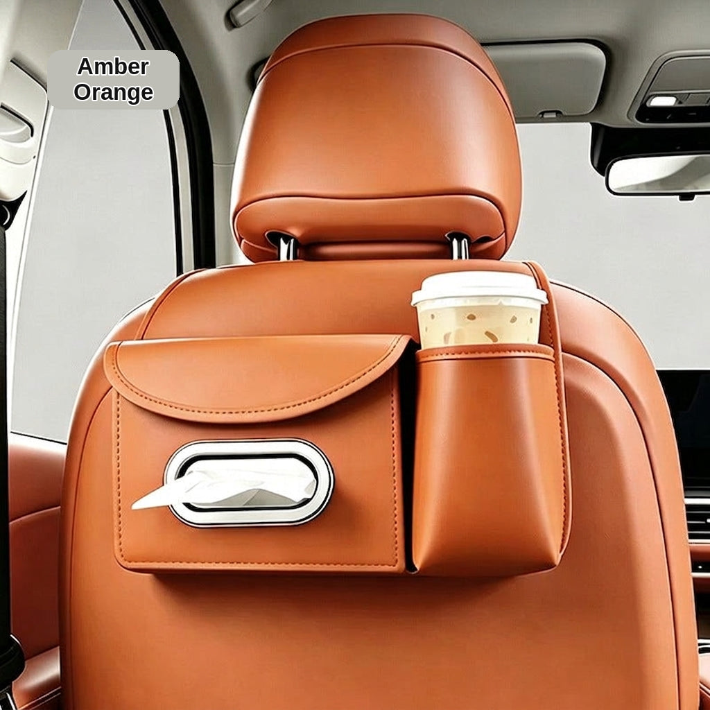 Multifunctional storage bag for car seats, tissue boxes, car storage bags, hanging bags, water cup holders in the car