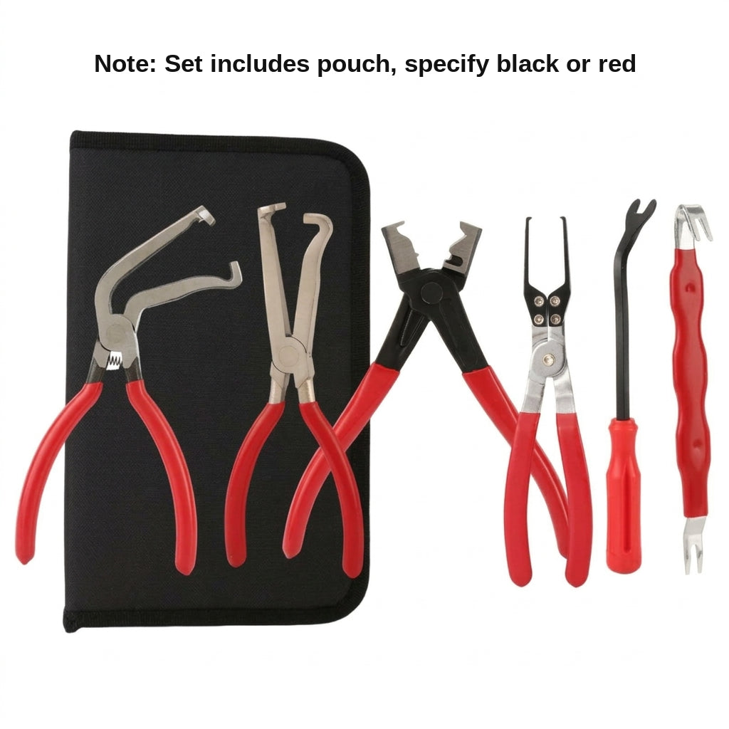Cross-border automotive repair tool sets, gasoline pipe joint disassembly pliers, car ring separators, pipe bundle pliers, wholesale