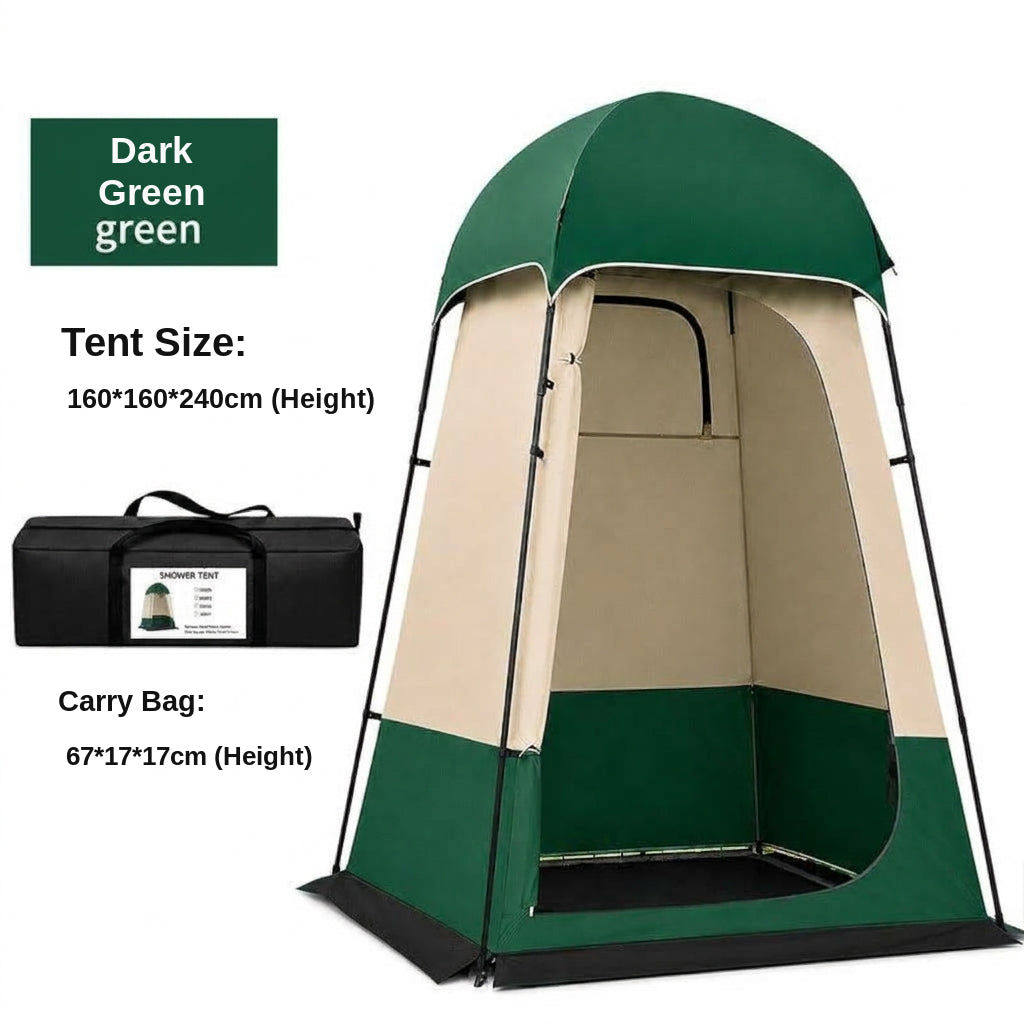 Enlarged and raised outdoor dressing, bathing, tents, camping, beach, fishing tent, model changing mobile toilet tent