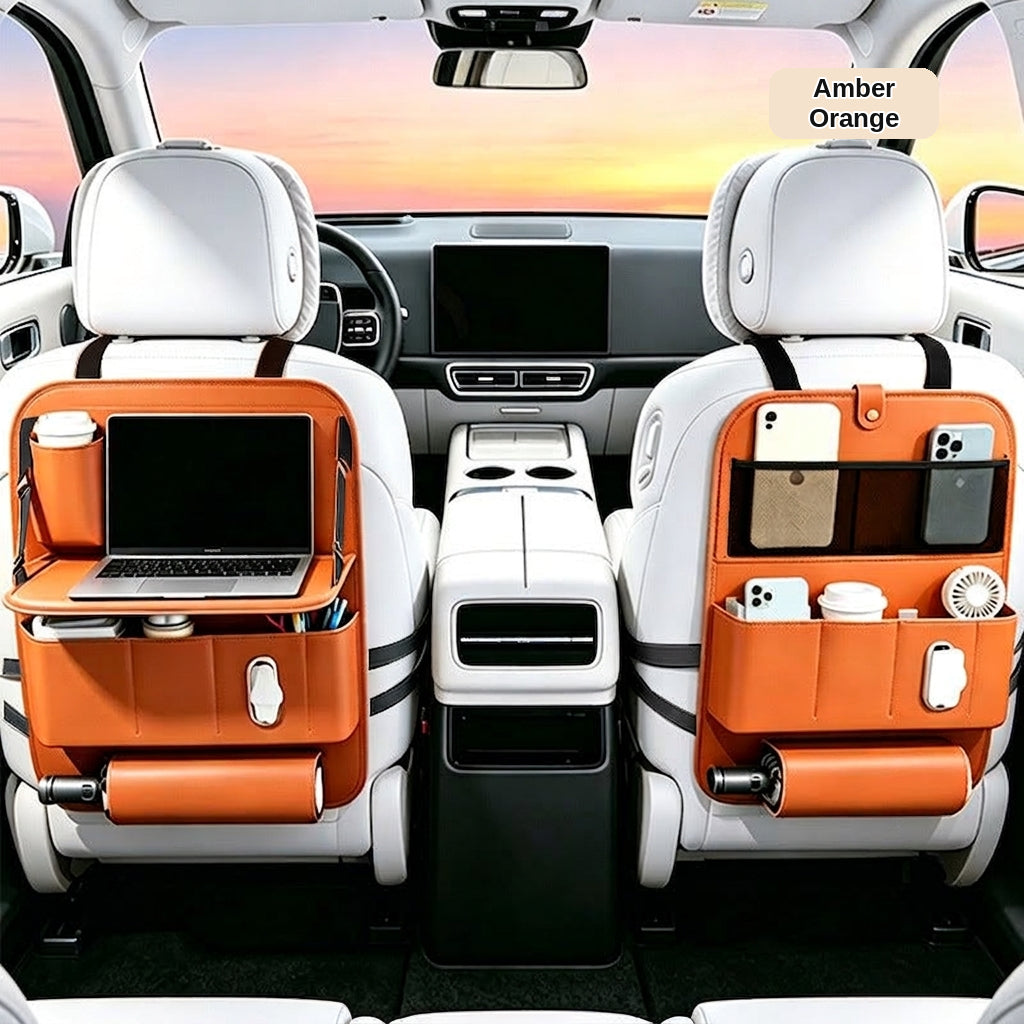 Car seat back storage bag, car hanging bag, small tabletop board seat, rear seat rear seat storage box, storage bag